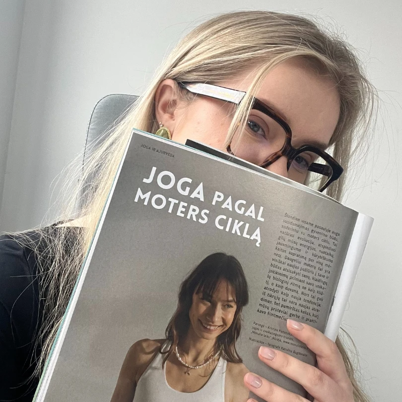 Photos in magazine "Raktas"