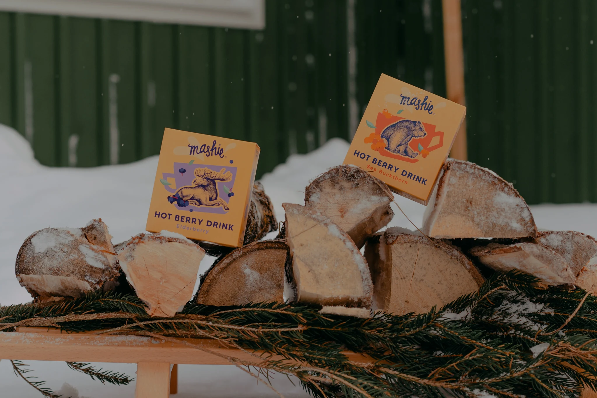 Mashie drinks and winter lifestyle campaign, photo 1