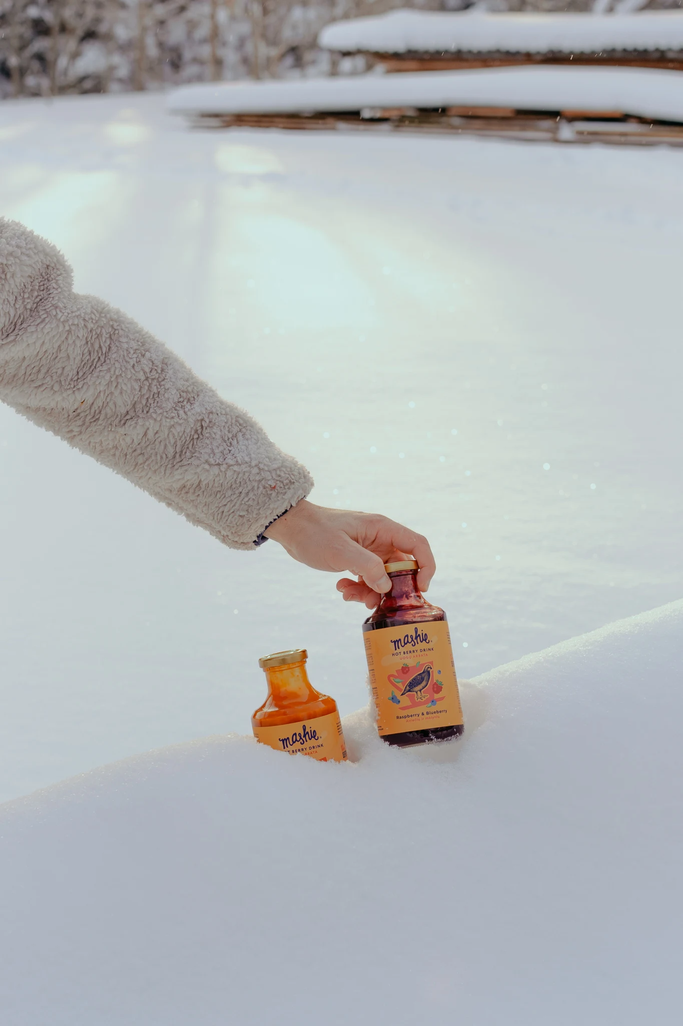 Mashie drinks and winter lifestyle campaign, photo 9